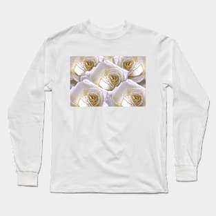 3d rendering White Rose Long Sleeve T-Shirt